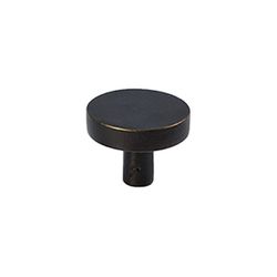 Bouton rond JOLIE LUNE - Bronze antique