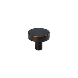 Bouton rond JOLIE LUNE - Bronze antique