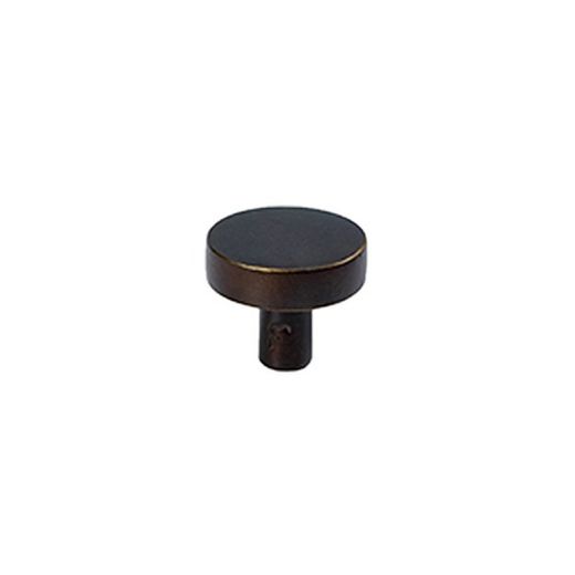Bouton rond JOLIE LUNE - Bronze antique