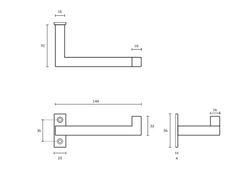 Porte-papier toilette IN.44.176 JNF WC4416