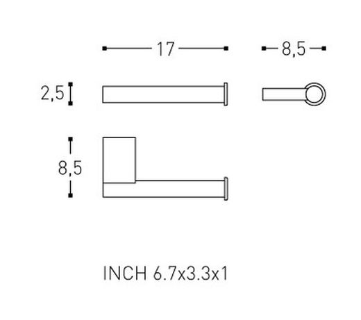 Portapaper Black&White 2513658 Cosmic WC2480NM00