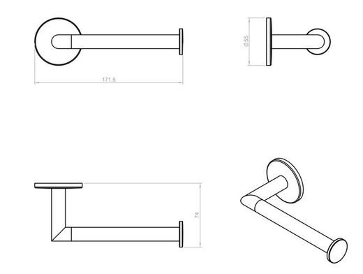 Bloc-notes rond Duo 2620156 Cosmic WC2650CR00