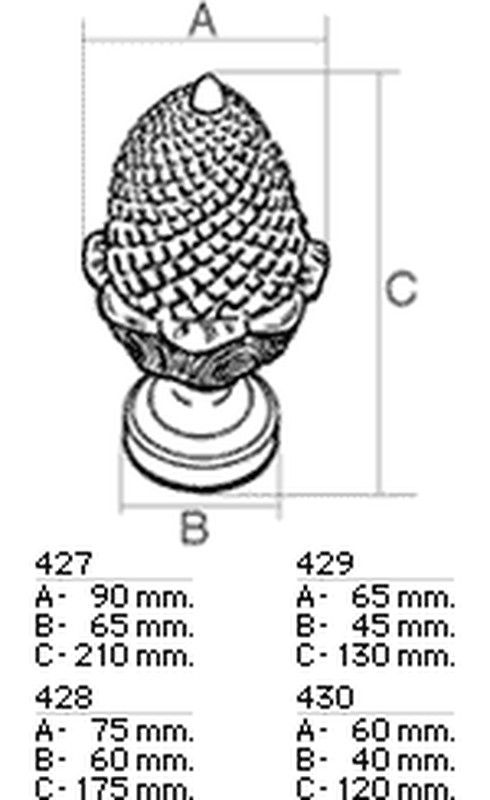 Terminal ananas 427/428/429/130 MS AR0429