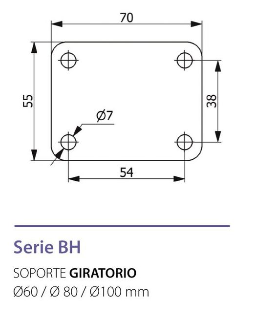 Roue 2-2277 Alex VR2276TRCF