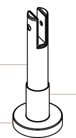 Support de jambe SM.025 JNF WC9002IM00