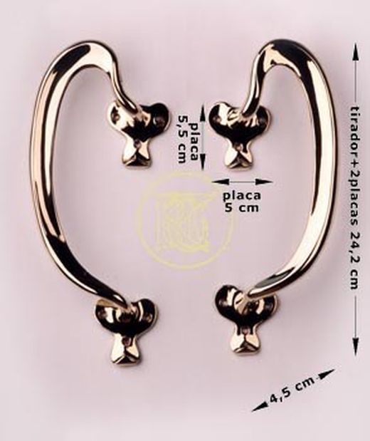 Poignée en forme de cœur moderniste MA0072