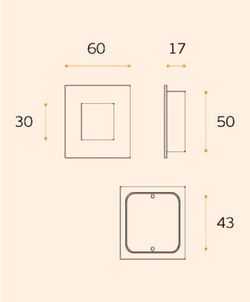 Poignée à mortaiser IN.16.414 JNF AC0078