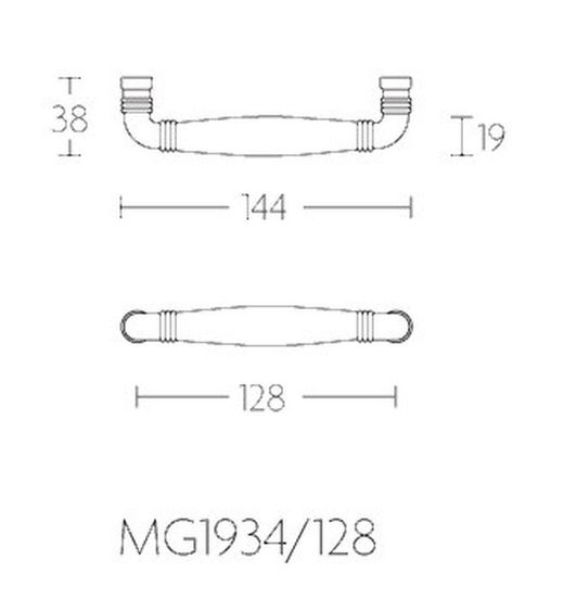 Poignée intemporelle Formani A1934