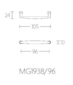 Poignée intemporelle Formani A1938