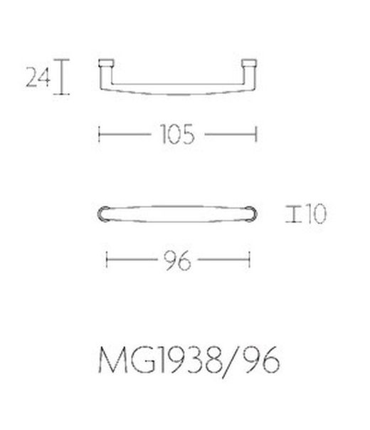 Poignée intemporelle Formani A1938