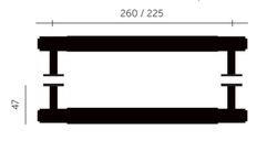 Poignée sertie Buster + Double Punch