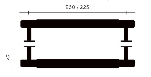 Poignée sertie Buster + Double Punch