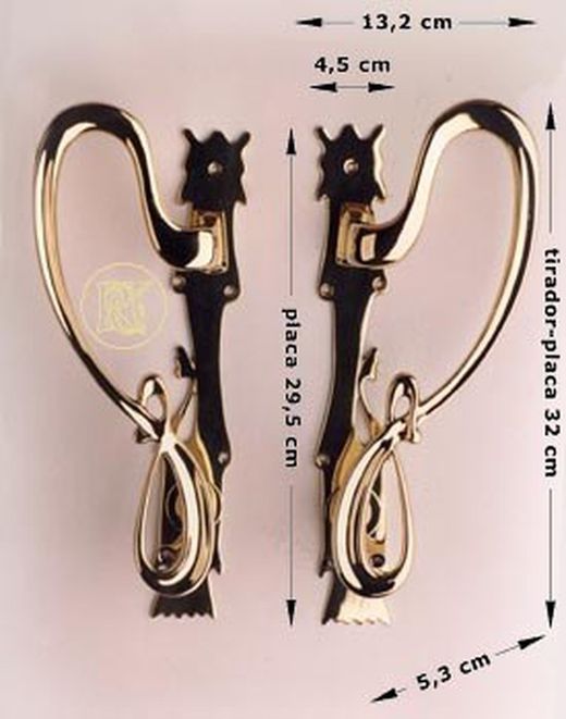 Poignées de tirage modernistes en forme d'escargot MA0055