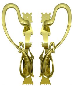 Poignées de tirage modernistes en forme d'escargot MA0055