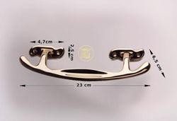 Poignée moderniste avec rosaces MA0050LP00