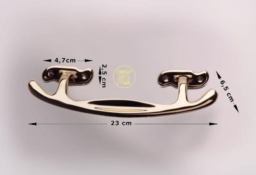 Poignée moderniste avec rosaces MA0050LP00