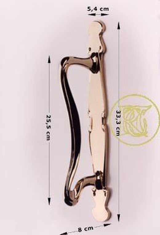 Plaque de poignée moderniste MA0051LP00