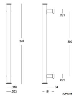 Poignée de porte 198 Athena Quincalux MA6196