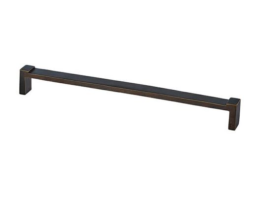 Poignée plate ANVIL de JOLIE en bronze antique