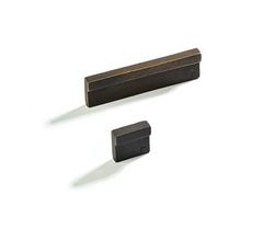 Poignée plate Jolie ELEMENT J-150X-AB en bronze antique