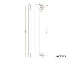 Poignée plate JOLIE EVOKE en or antique