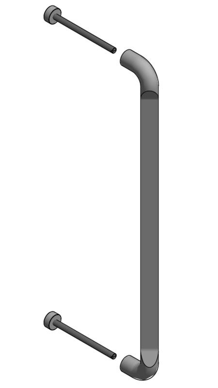 Poignée de porte Formani GL500 PS RIVIO MA2821