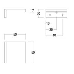 Poignée 138 Quincalux A4138