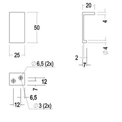 Poignée 138 Quincalux A4138