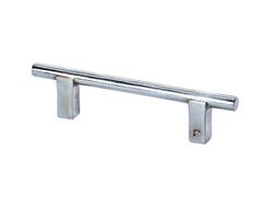 Poignée tubulaire CORE en argent antique Jolie