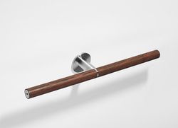 Porte-serviettes double en bois de wengé IN.53.101