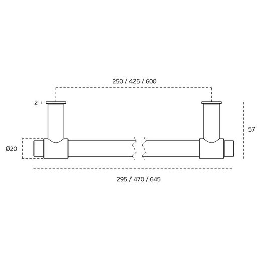 Porte-serviettes STOUT WC IN.53.200 par JNF WC3200