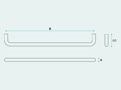 Porte-serviettes Tonda IN.41.141.19 JNF WC4114