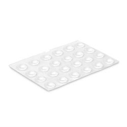 Butée de porte abattante transparente Saint Genís UT4050