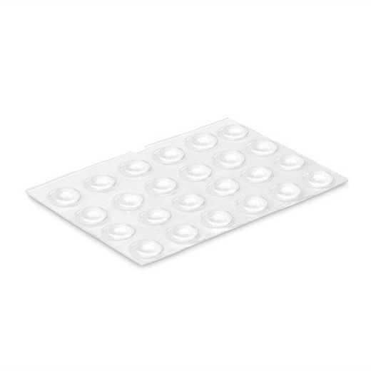 Butée de porte abattante transparente Saint Genís UT4050