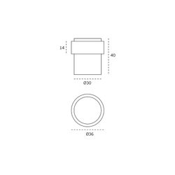 Butée de porte IN.13.121.30.ECO JNF UT3121