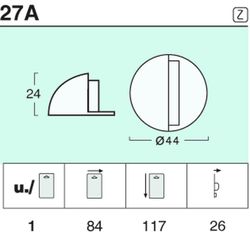 Butée de porte Lux UT3050