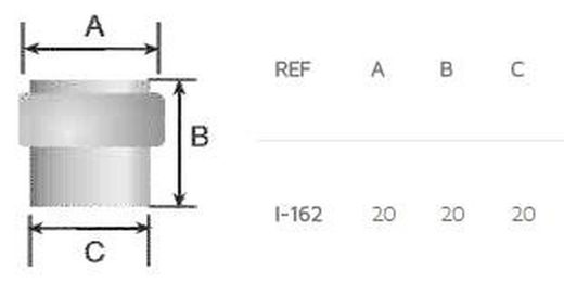 Butée de porte 162 Evi UT0162AITR