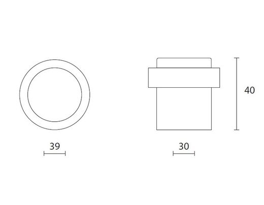 Butée de porte Formani Basics LB10