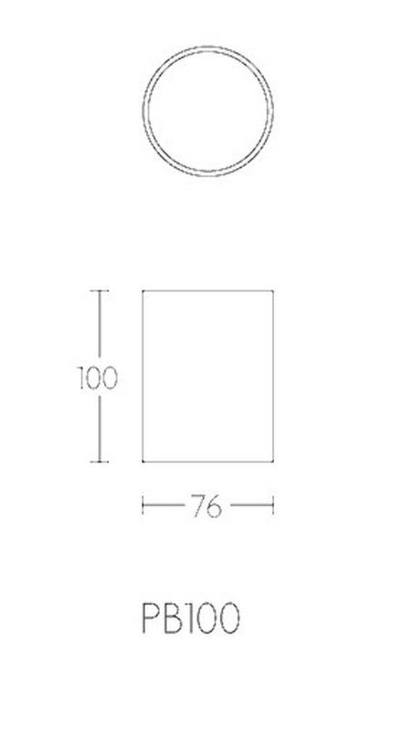 Formani Piet Boon WC2713 Verre de comptoir